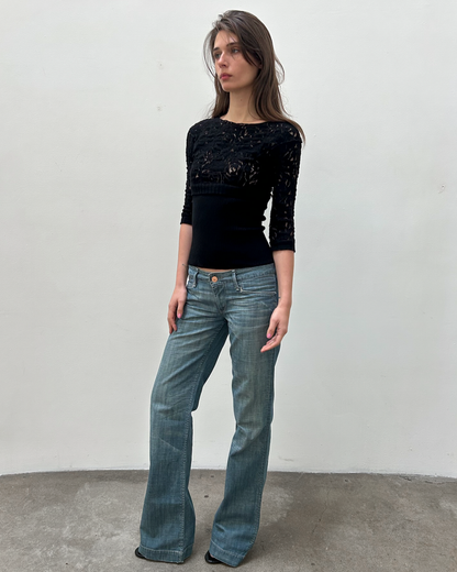 Earnest Sewn Light-Wash Denim