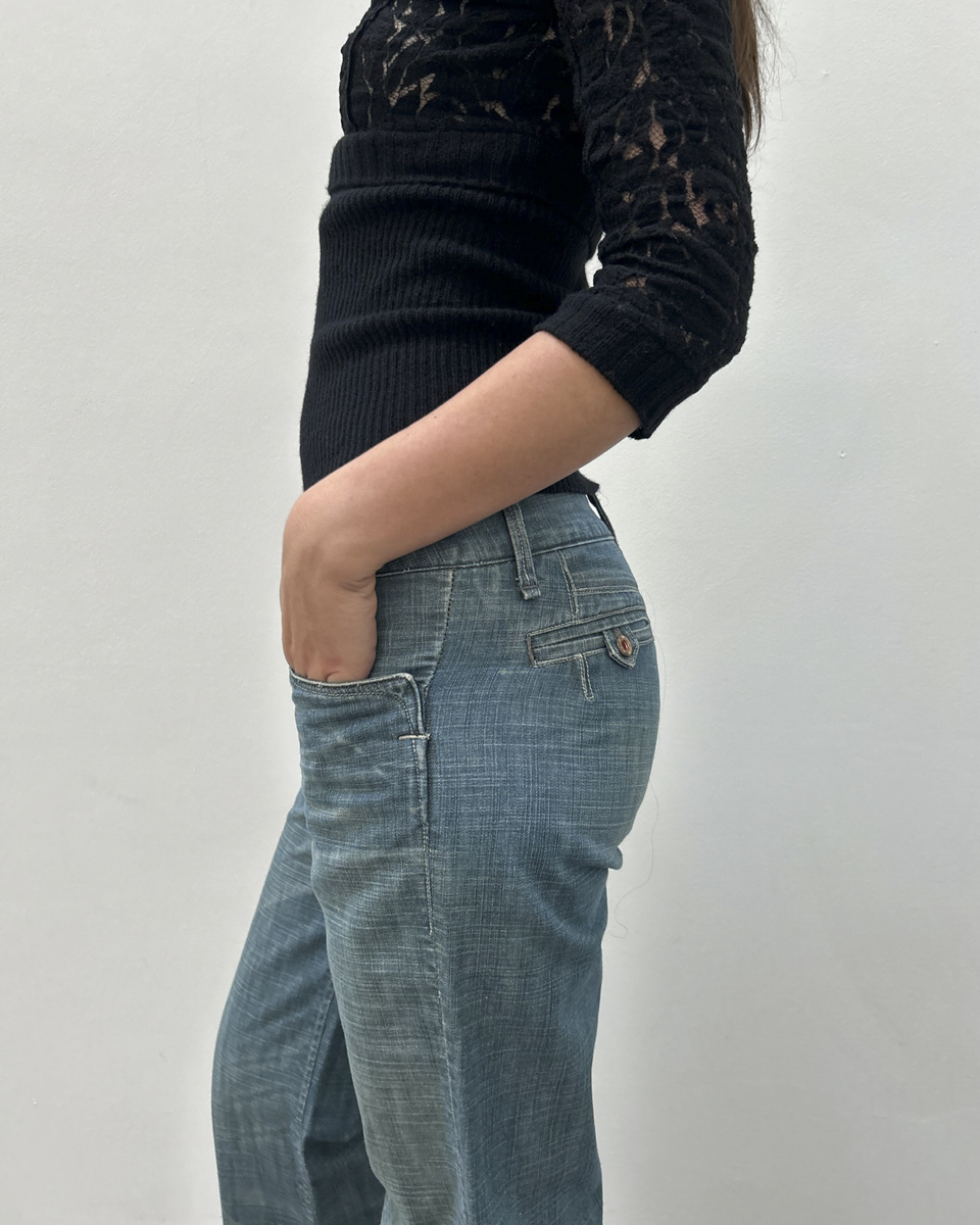 Earnest Sewn Light-Wash Denim