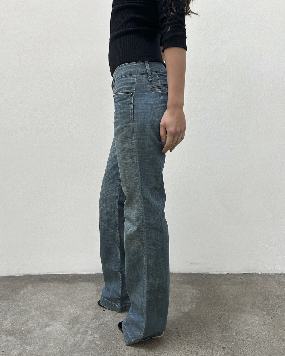 Earnest Sewn Light-Wash Denim