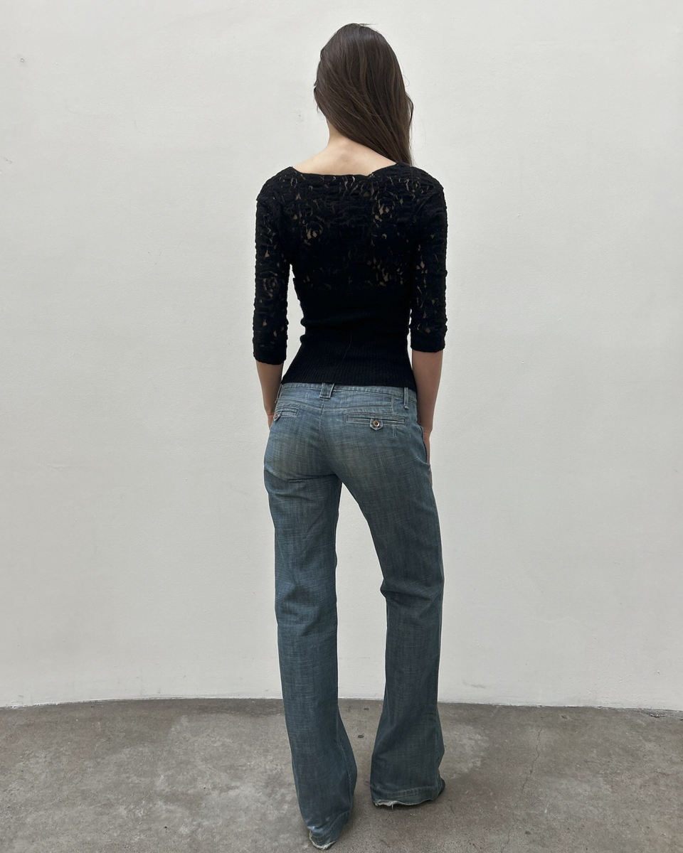 Earnest Sewn Light-Wash Denim