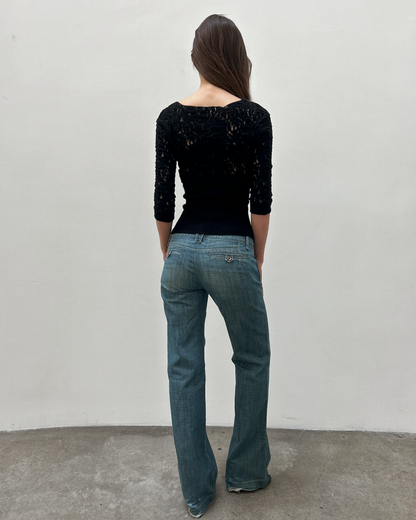 Earnest Sewn Light-Wash Denim