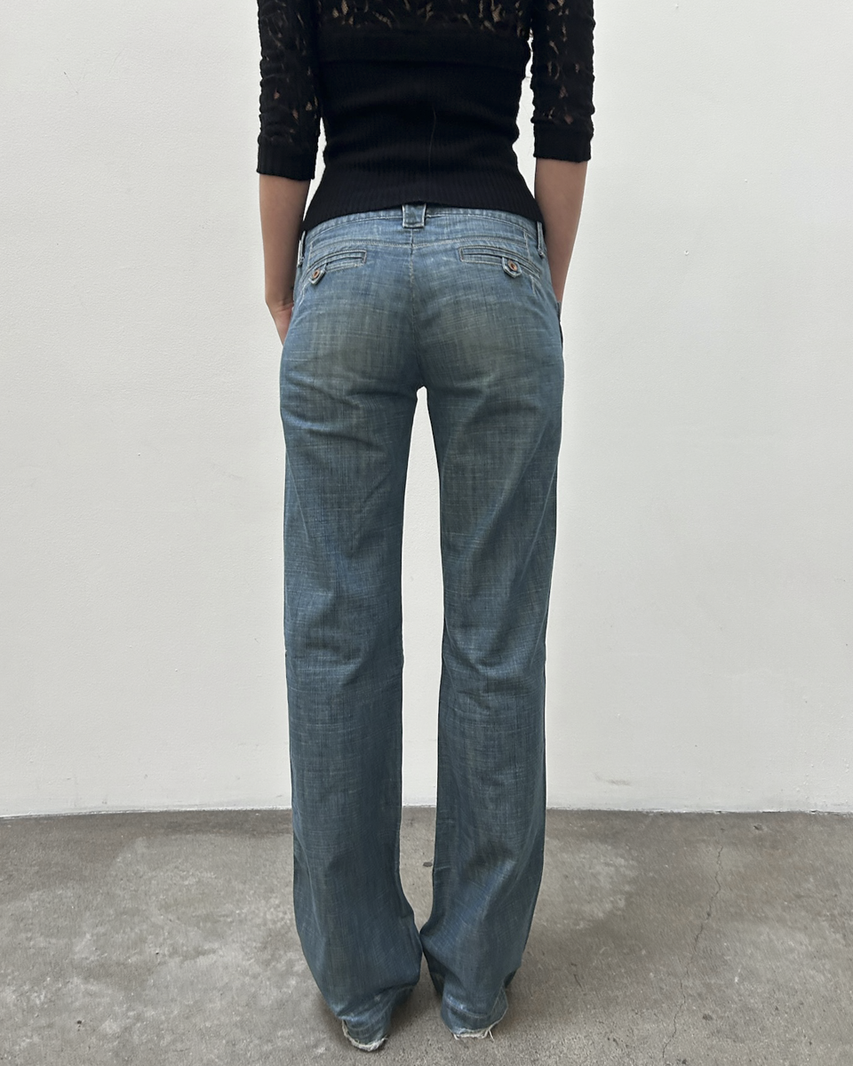 Earnest Sewn Light-Wash Denim