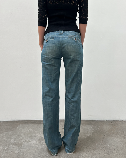Earnest Sewn Light-Wash Denim