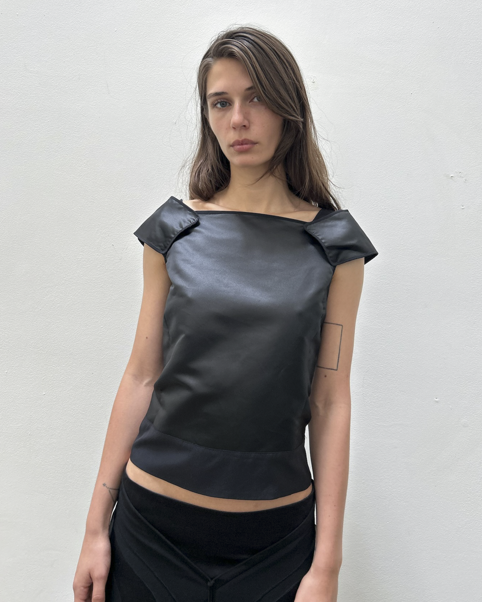 Narcisco Rodriguez Cap-Sleeve Top