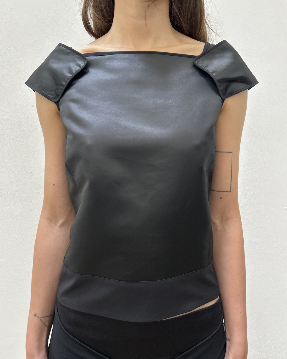 Narcisco Rodriguez Cap-Sleeve Top