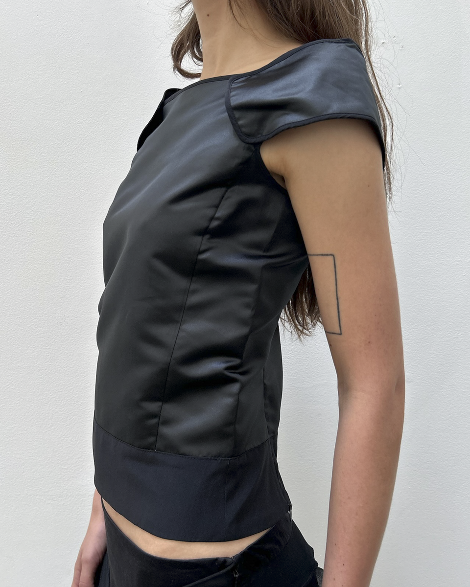 Narcisco Rodriguez Cap-Sleeve Top