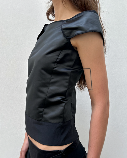 Narcisco Rodriguez Cap-Sleeve Top