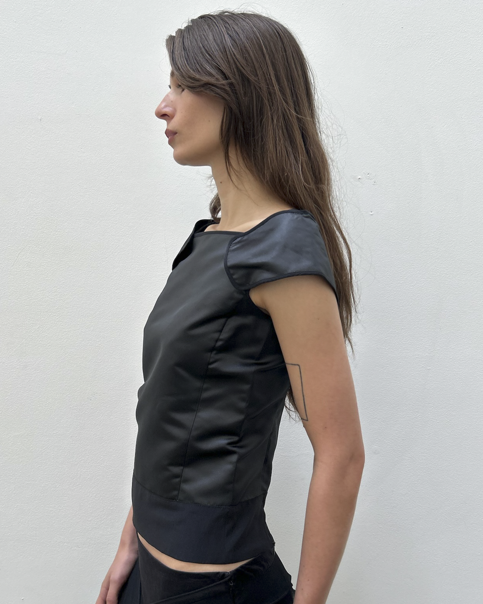 Narcisco Rodriguez Cap-Sleeve Top