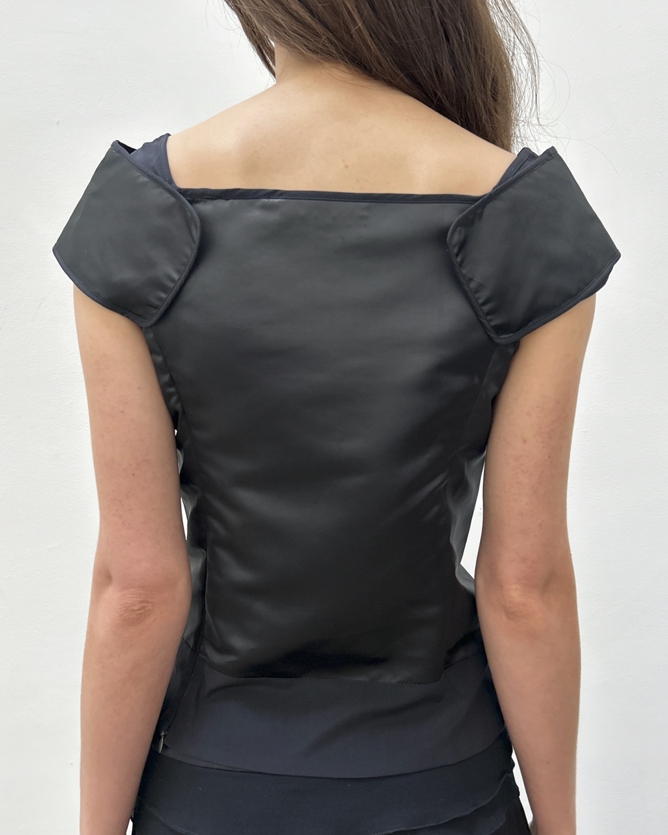 Narcisco Rodriguez Cap-Sleeve Top