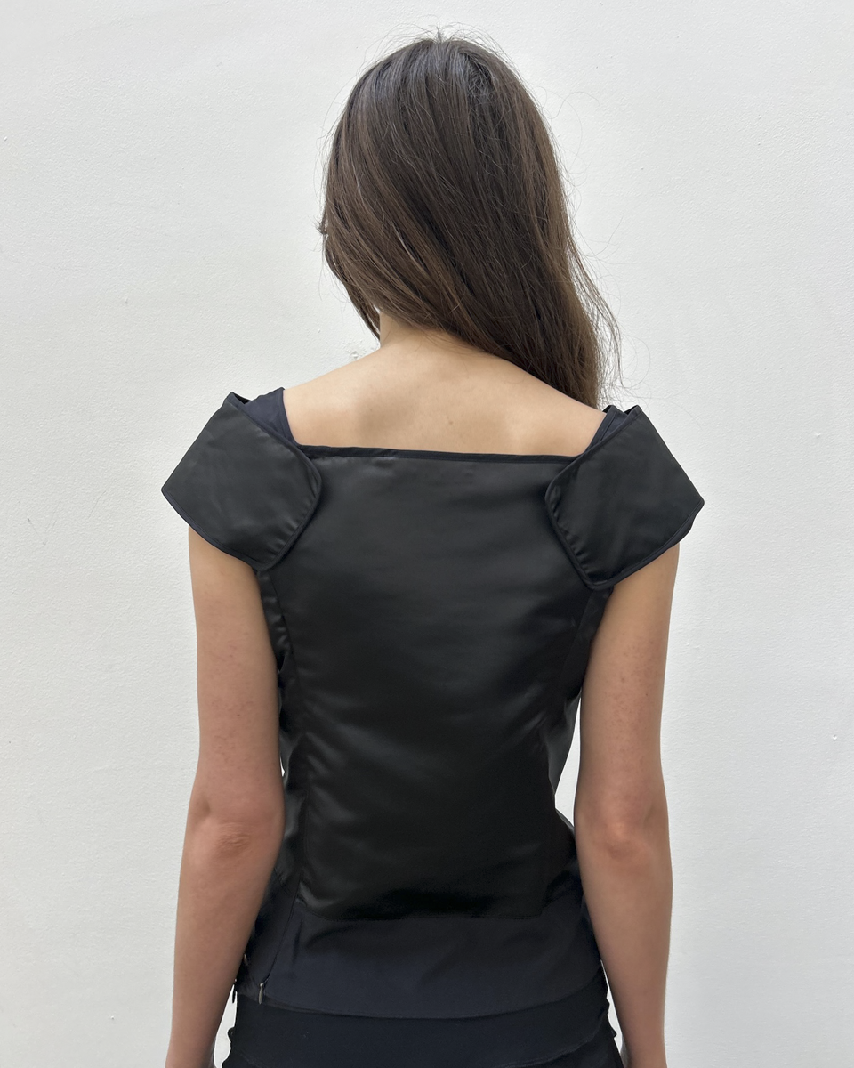 Narcisco Rodriguez Cap-Sleeve Top