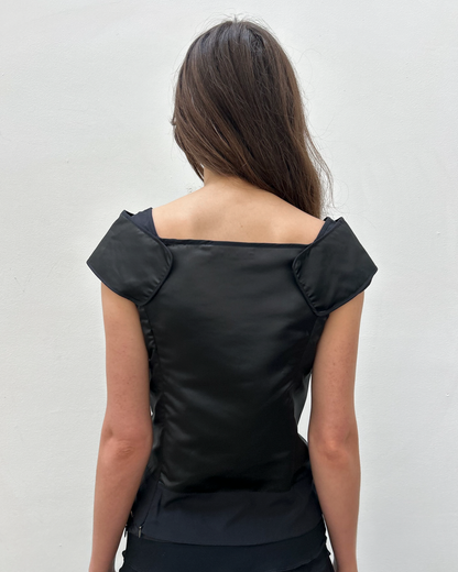 Narcisco Rodriguez Cap-Sleeve Top