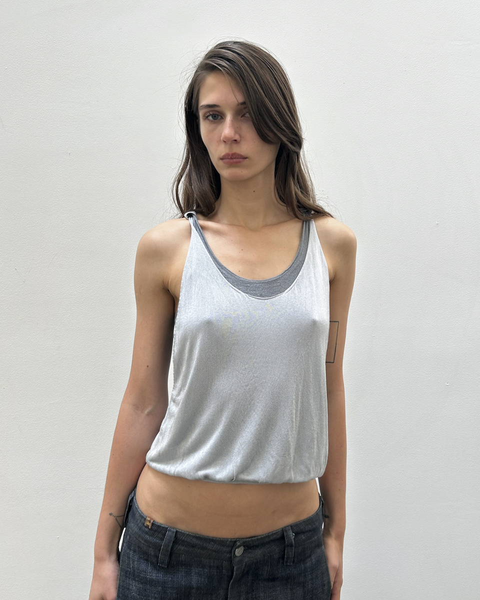 Gucci Double-Layered Knit Tank