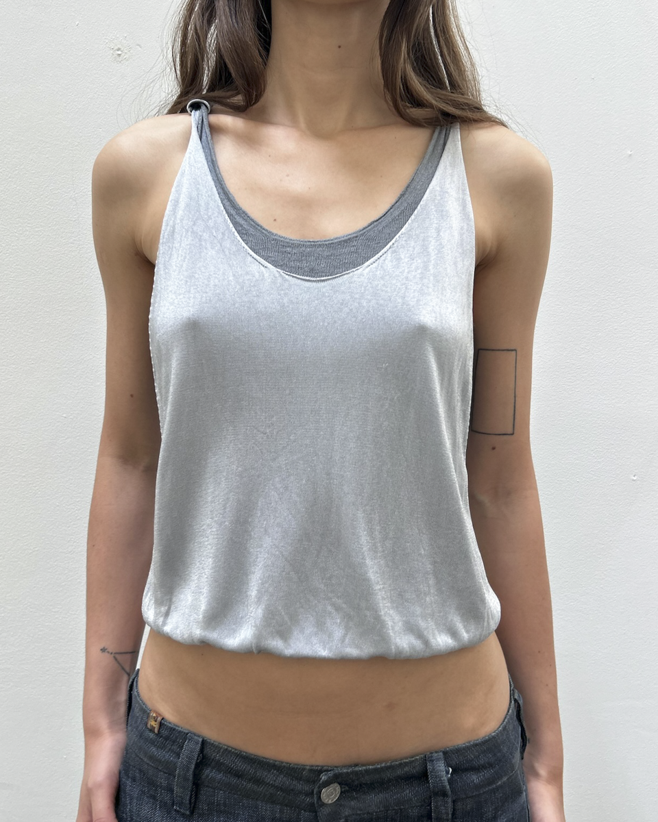Gucci Double-Layered Knit Tank