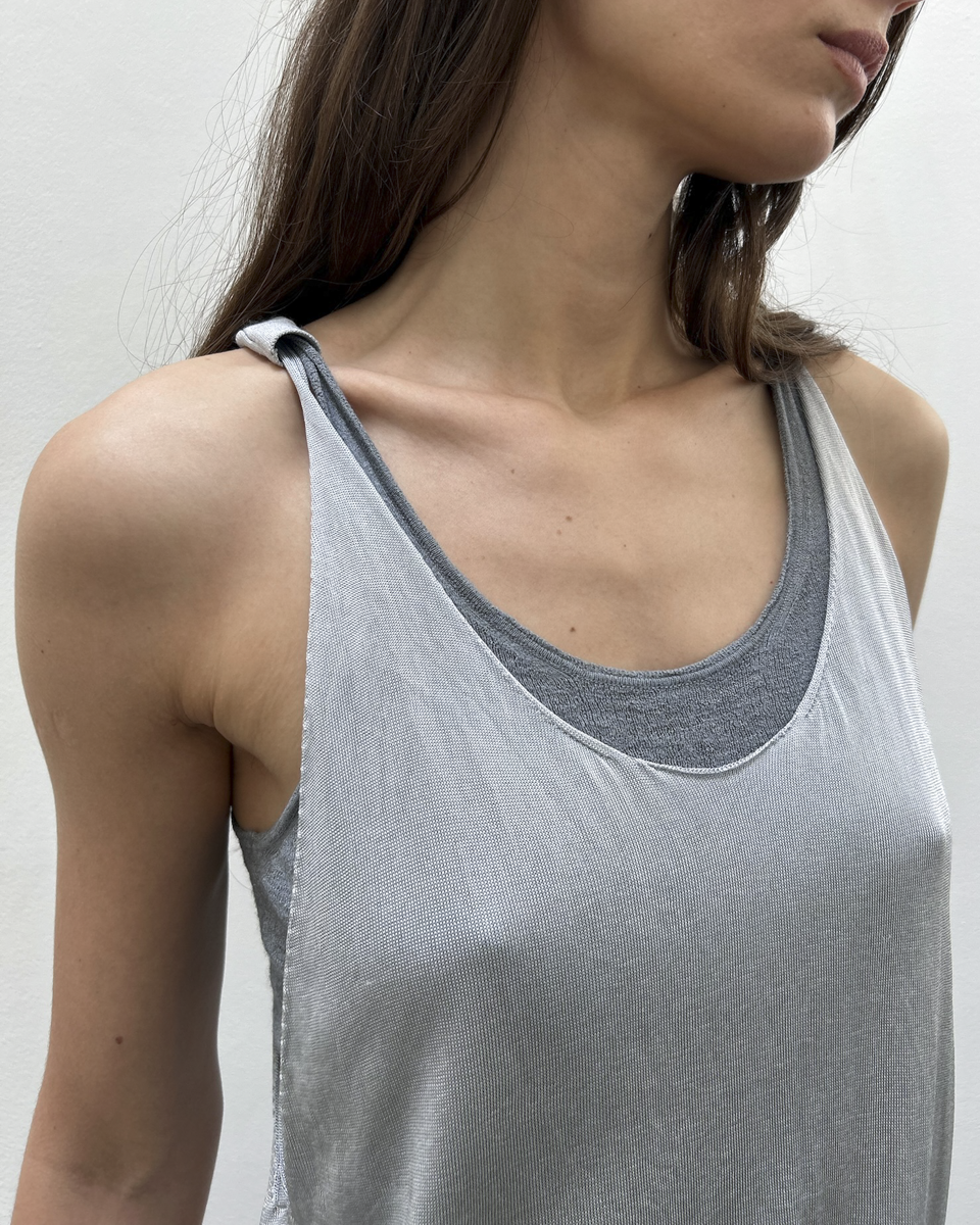 Gucci Double-Layered Knit Tank