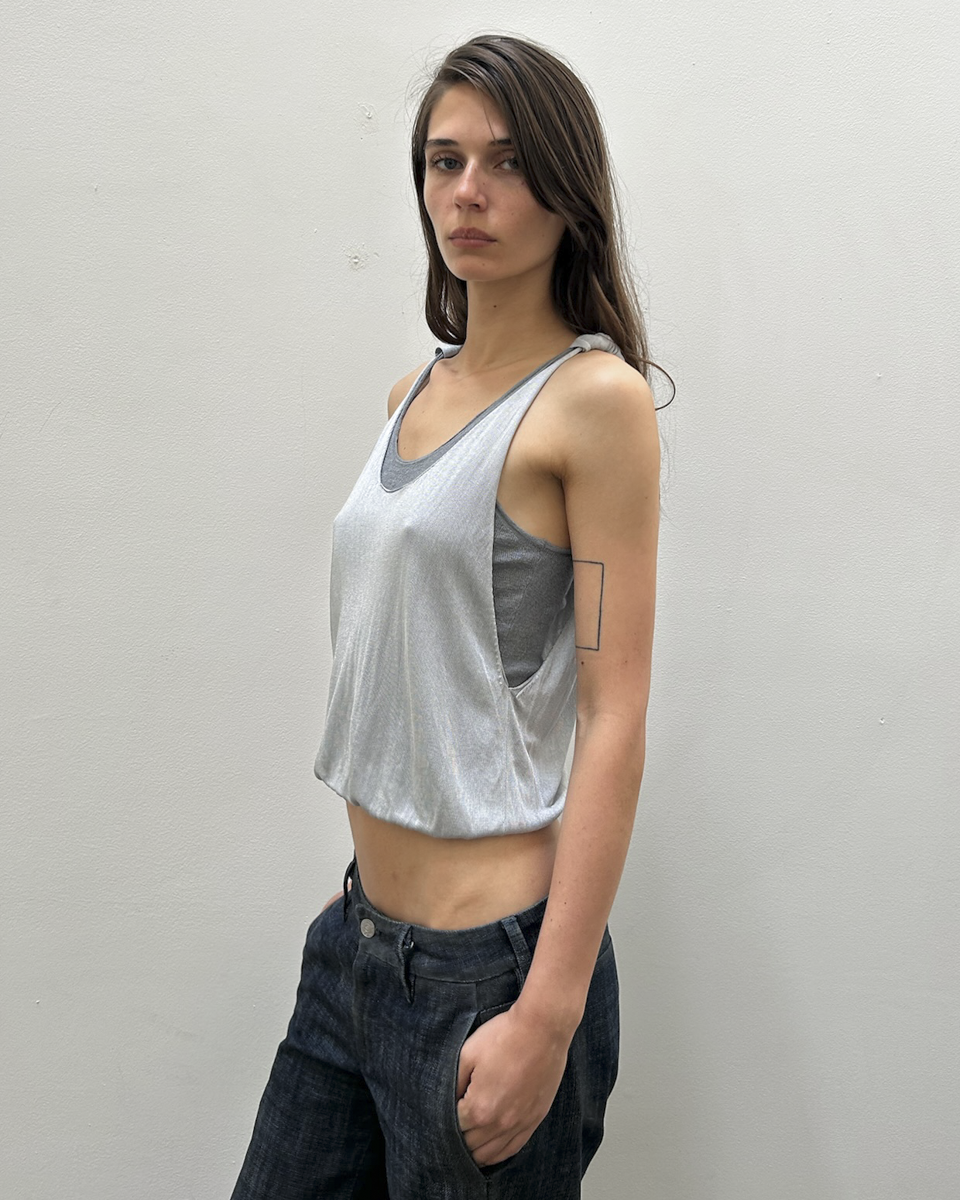 Gucci Double-Layered Knit Tank