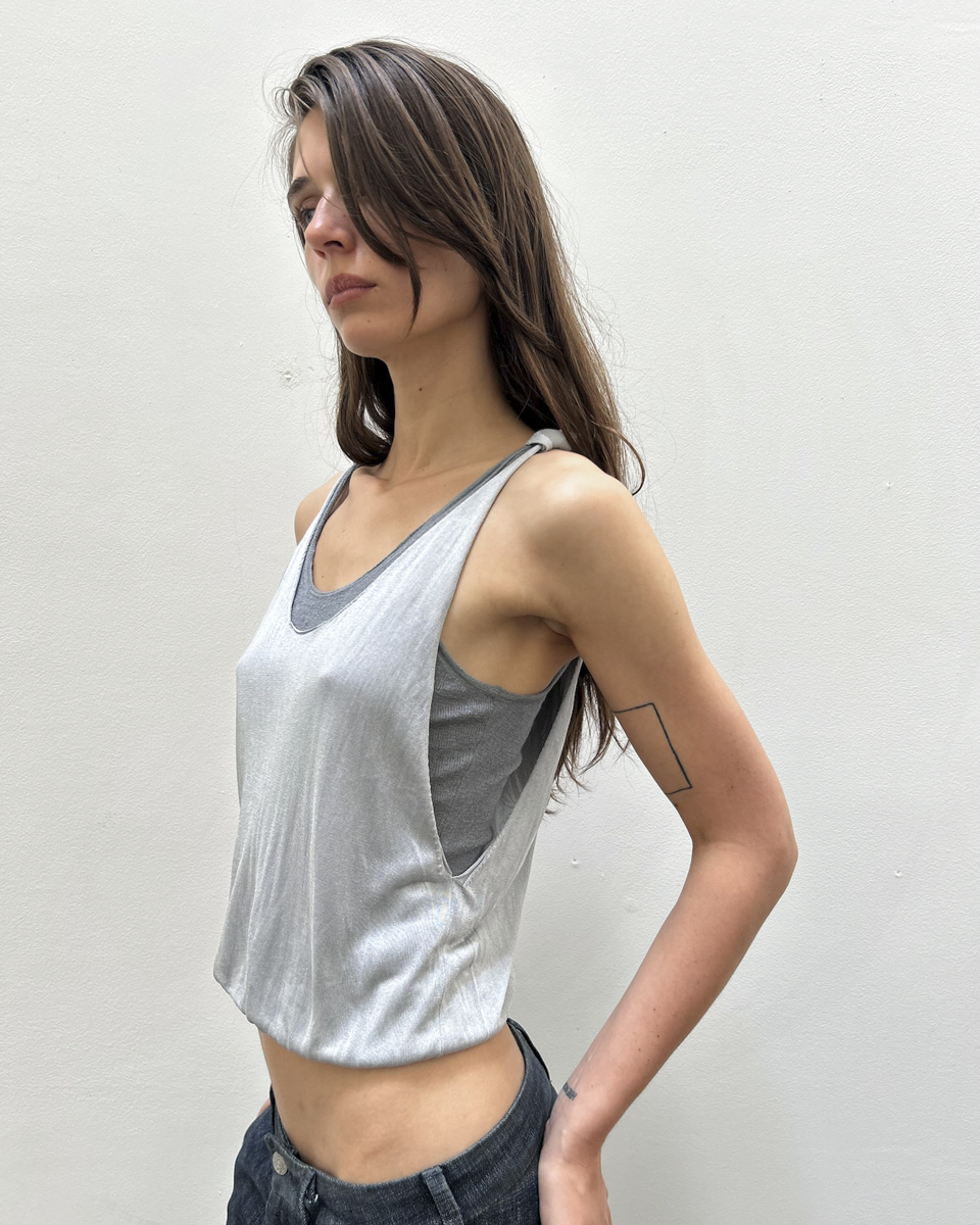 Gucci Double-Layered Knit Tank