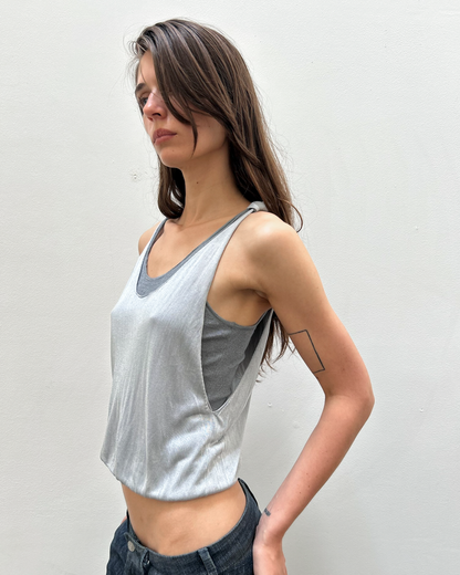 Gucci Double-Layered Knit Tank