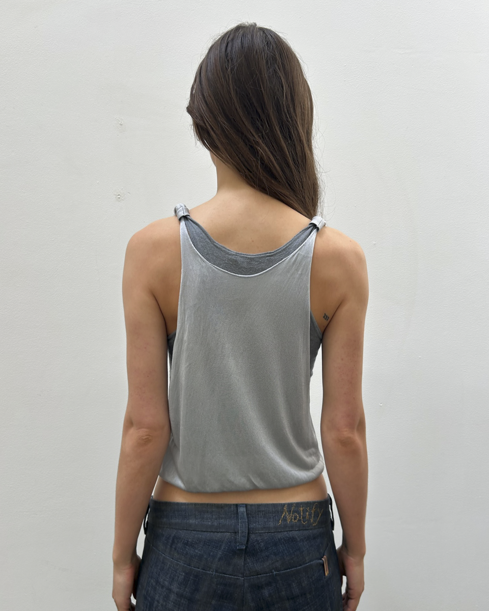Gucci Double-Layered Knit Tank