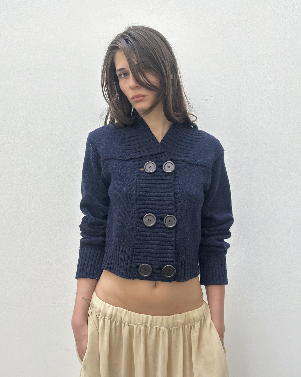 Chloé by Phoebe Philo FW2005 Cropped Cardigan