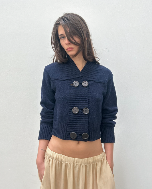 Chloé by Phoebe Philo FW2005 Cropped Cardigan