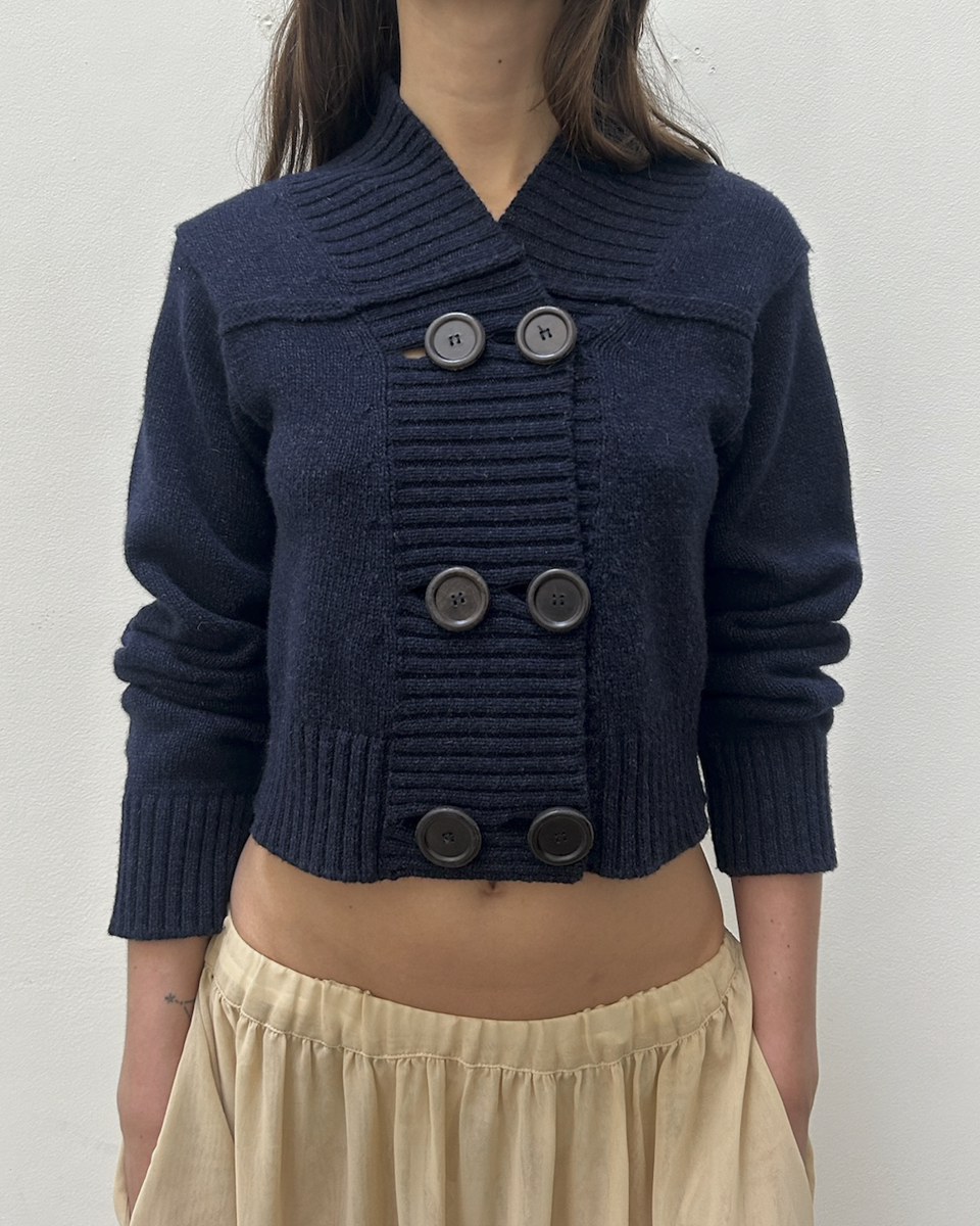 Chloé by Phoebe Philo FW2005 Cropped Cardigan