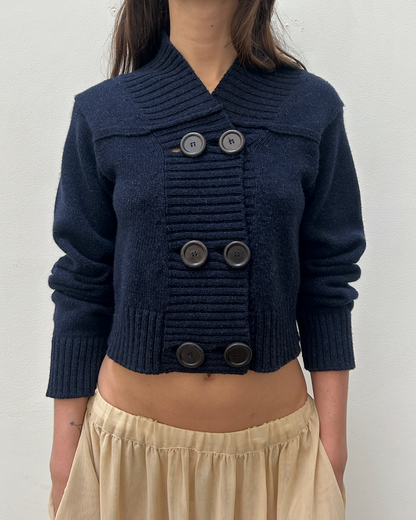 Chloé by Phoebe Philo FW2005 Cropped Cardigan