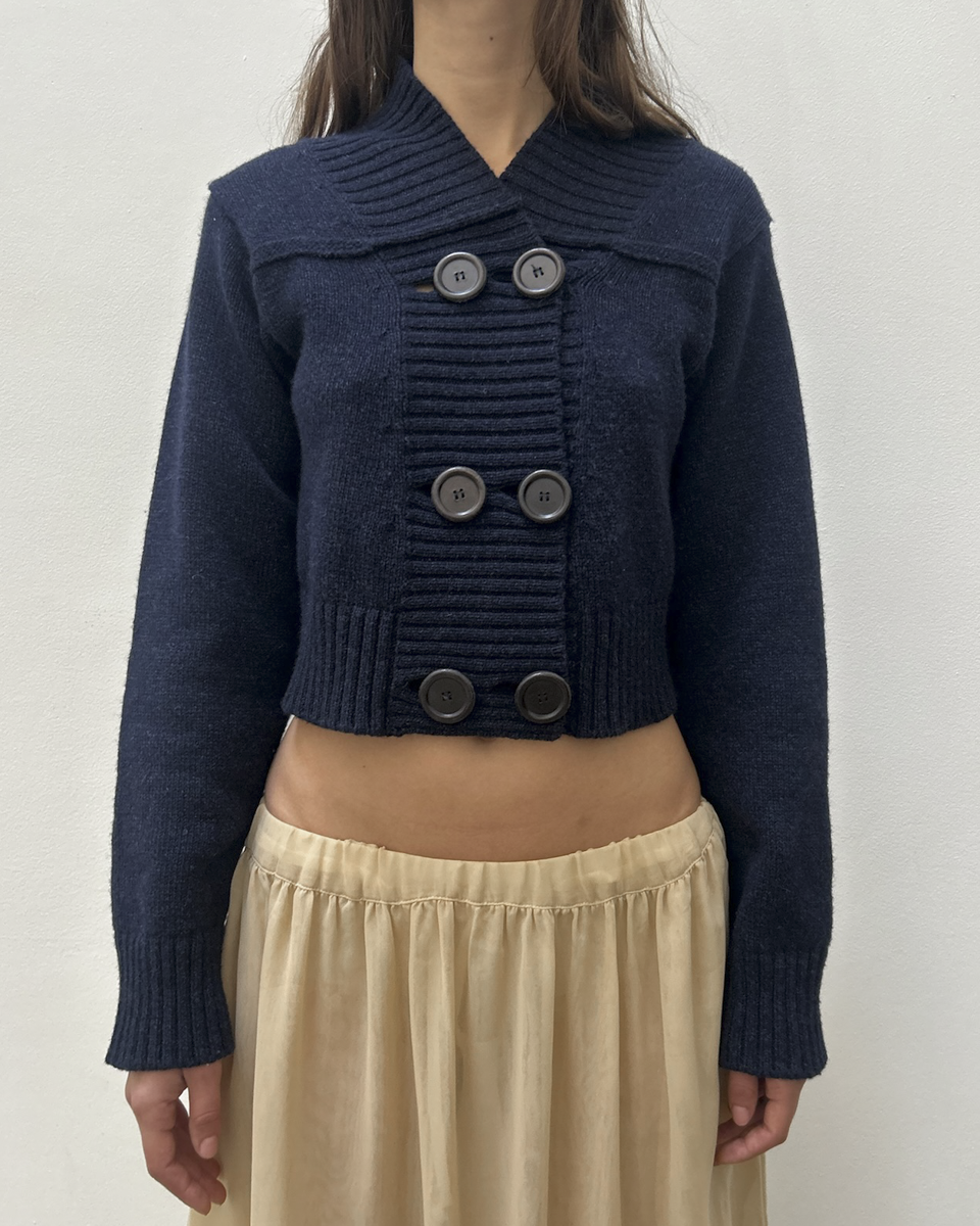 Chloé by Phoebe Philo FW2005 Cropped Cardigan