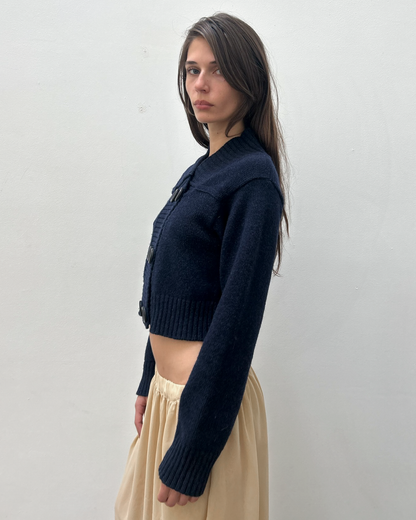 Chloé by Phoebe Philo FW2005 Cropped Cardigan