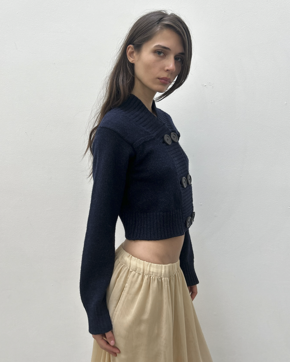 Chloé by Phoebe Philo FW2005 Cropped Cardigan