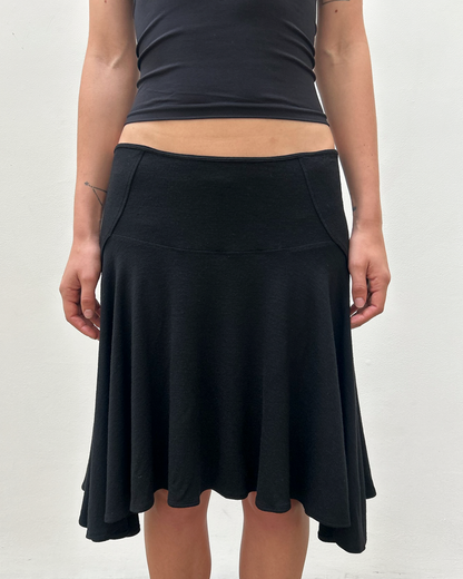 Plein Sud Asymmetrical Jersey Skirt