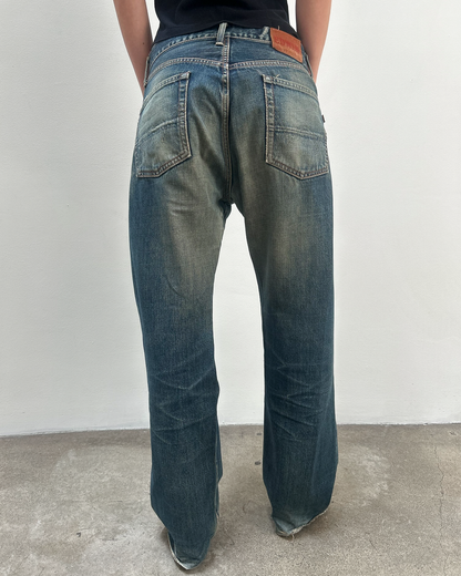Edwin 505 Selvedge 31 Rust Denim