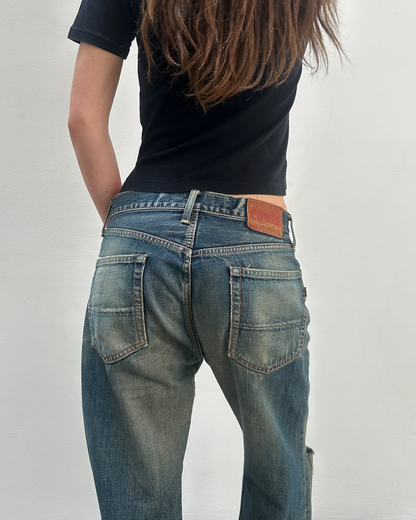 Edwin 505 Selvedge 31 Rust Denim