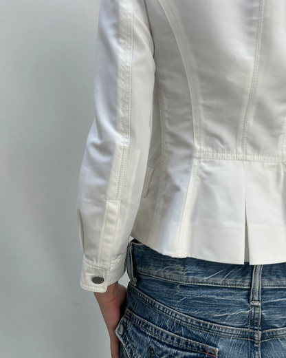 Celine by Michael Kors Silk-Cotton Jacket