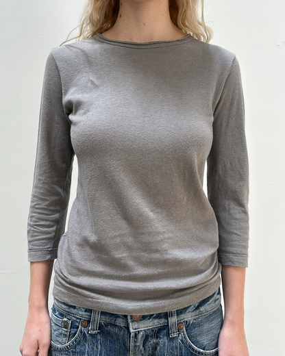 Y’s Yohji Yamamoto 3/4 Sleeve Top