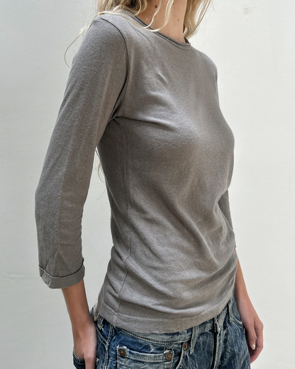 Y’s Yohji Yamamoto 3/4 Sleeve Top