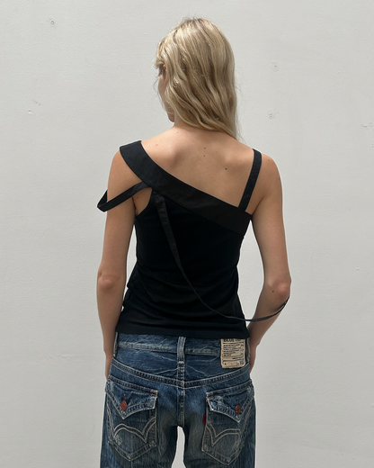 Barbara Bui Asymmetrical Strap Tank Top