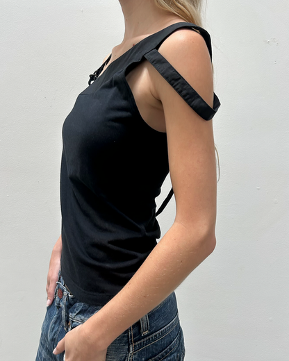 Barbara Bui Asymmetrical Strap Tank Top