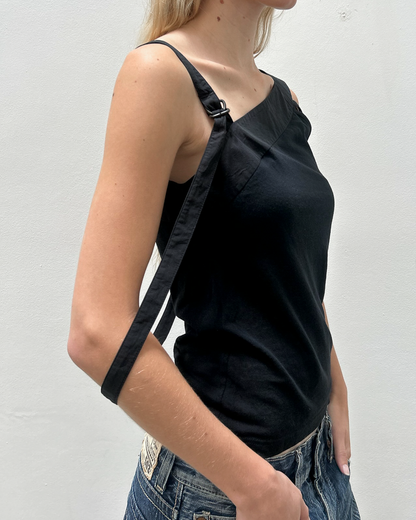 Barbara Bui Asymmetrical Strap Tank Top