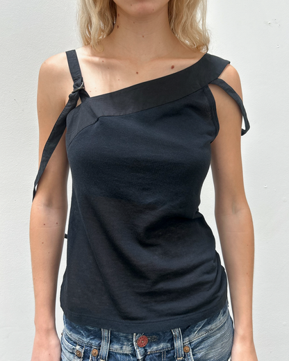 Barbara Bui Asymmetrical Strap Tank Top
