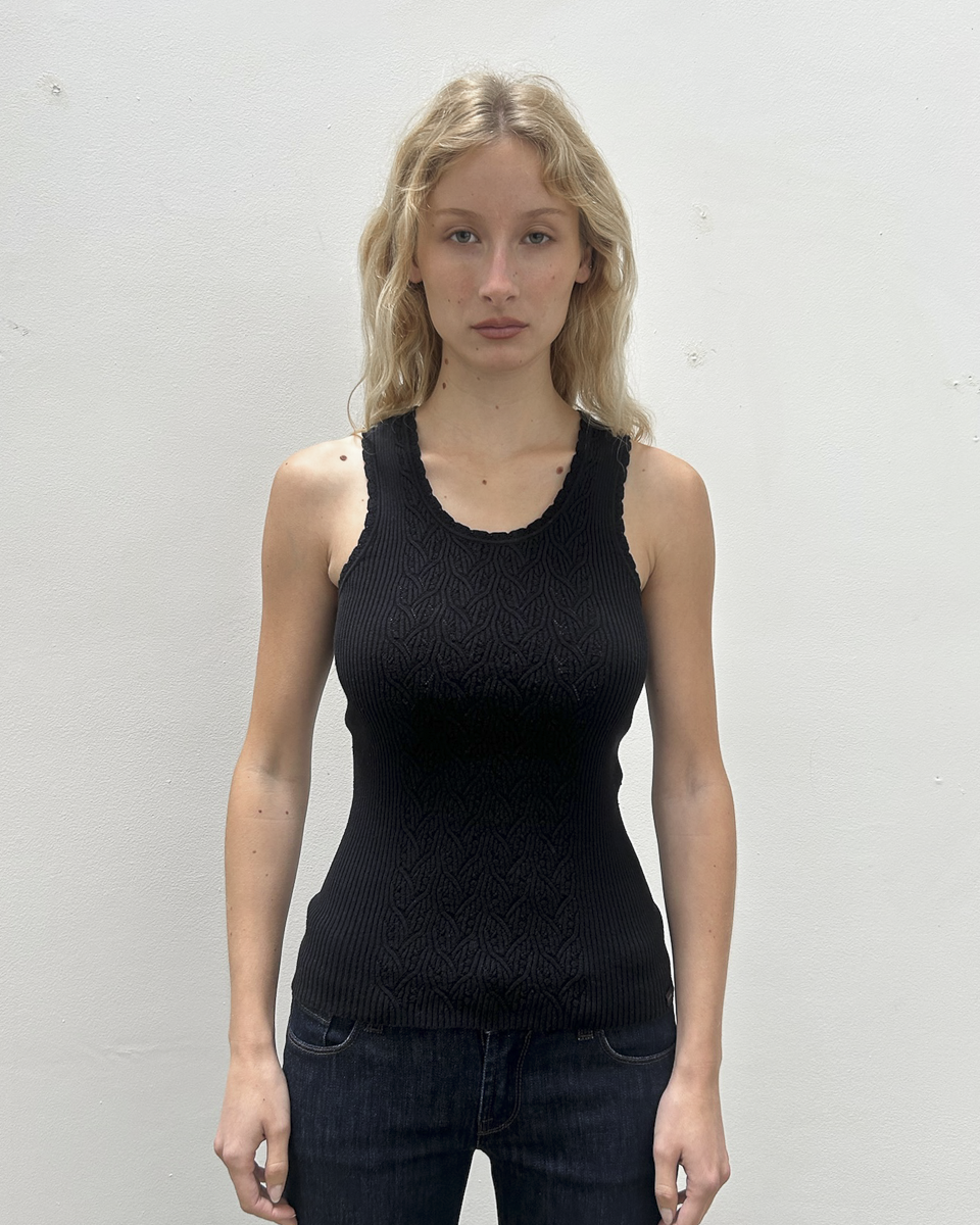 Chanel SS2005 Knit Tank Top