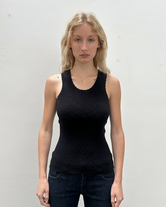 Chanel SS2005 Knit Tank Top