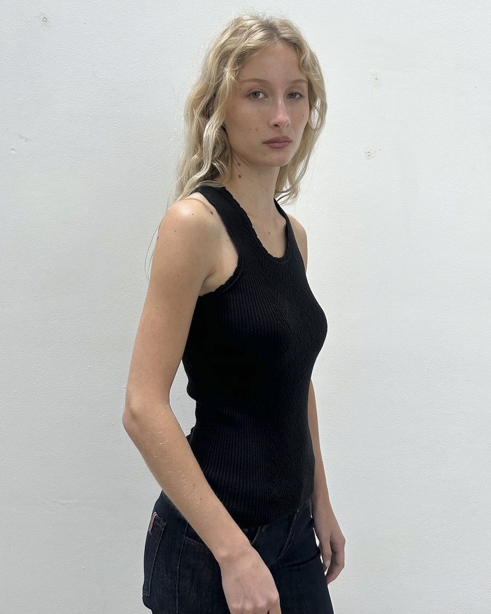 Chanel SS2005 Knit Tank Top