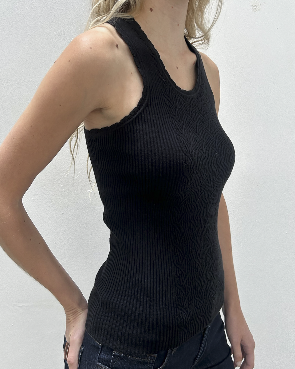 Chanel SS2005 Knit Tank Top