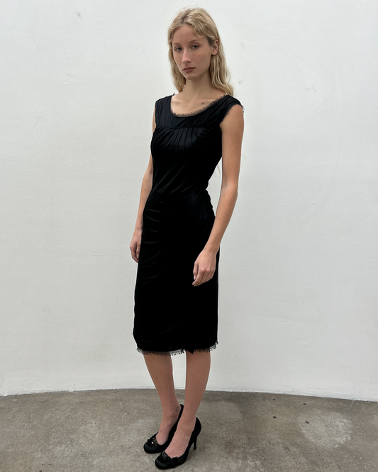 Novespazio Pleated Dress