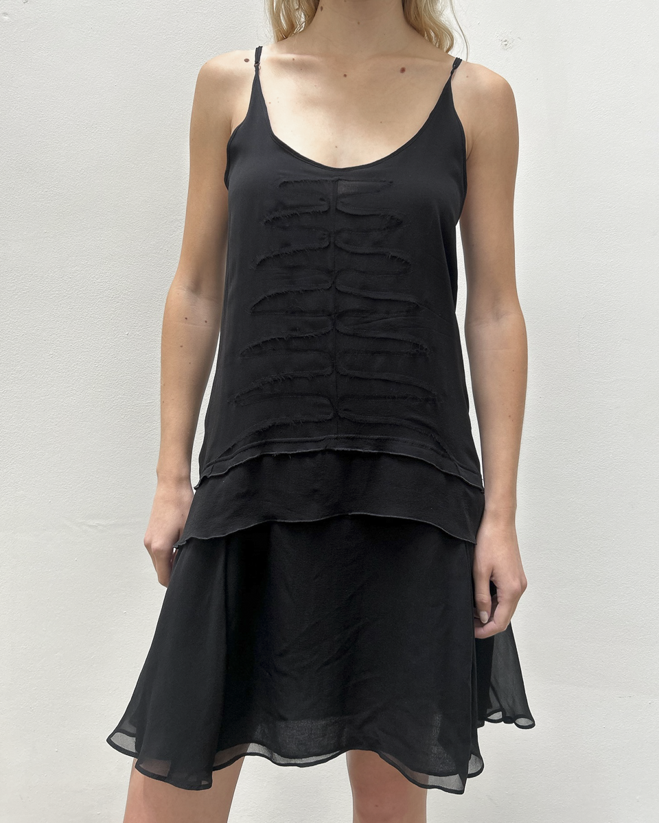 Karl Lagerfeld Silk Slip Dress