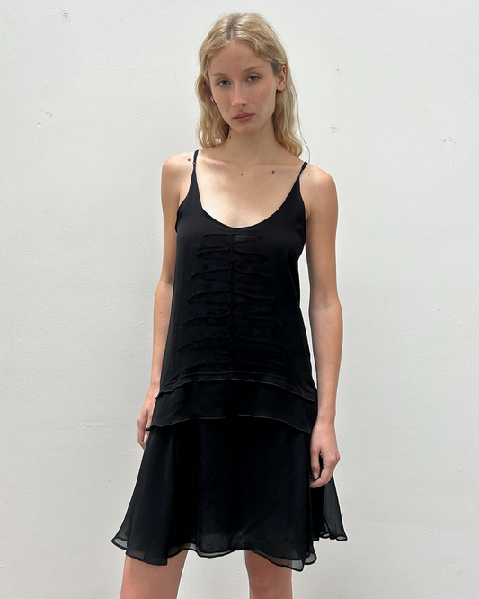 Karl Lagerfeld Silk Slip Dress