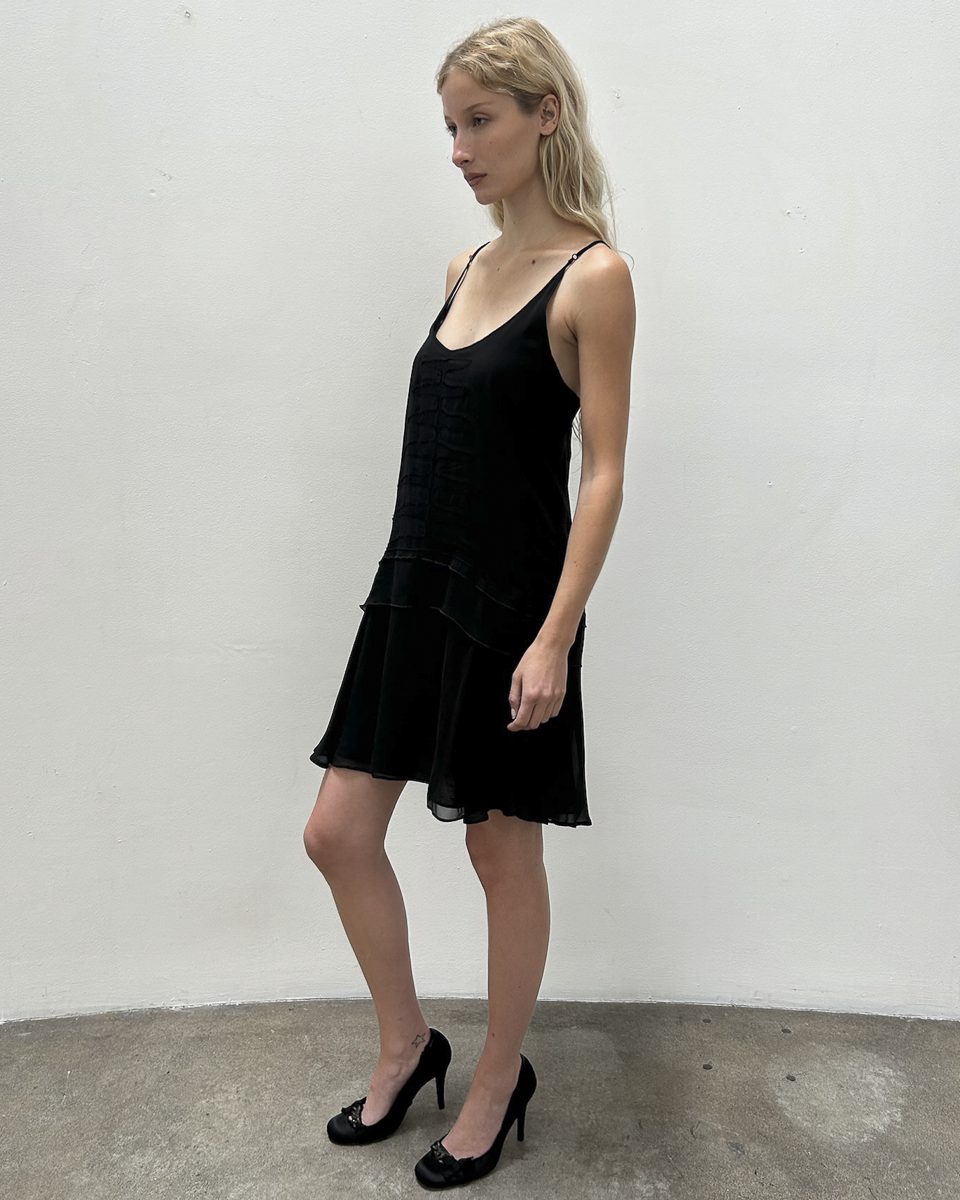 Karl Lagerfeld Silk Slip Dress