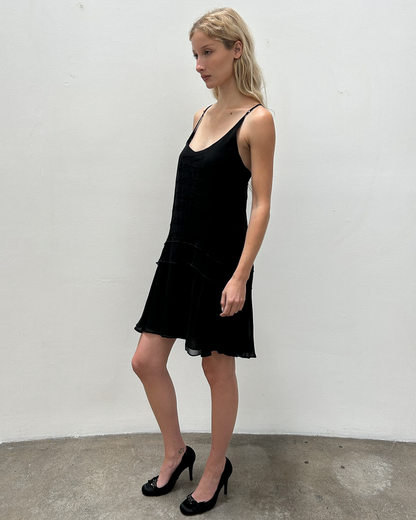 Karl Lagerfeld Silk Slip Dress