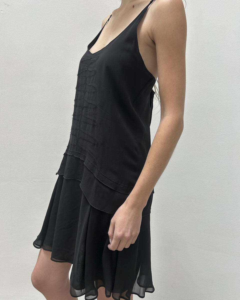 Karl Lagerfeld Silk Slip Dress