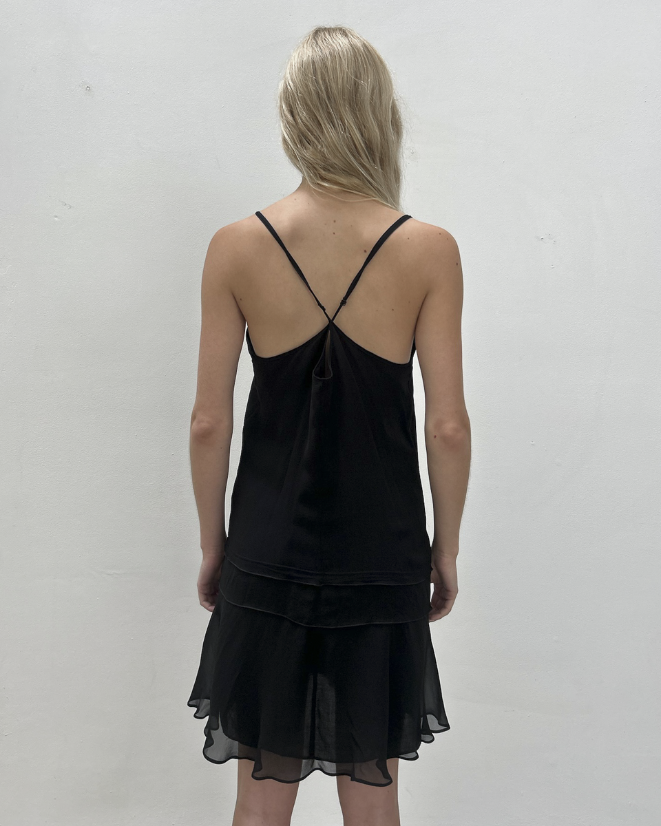 Karl Lagerfeld Silk Slip Dress